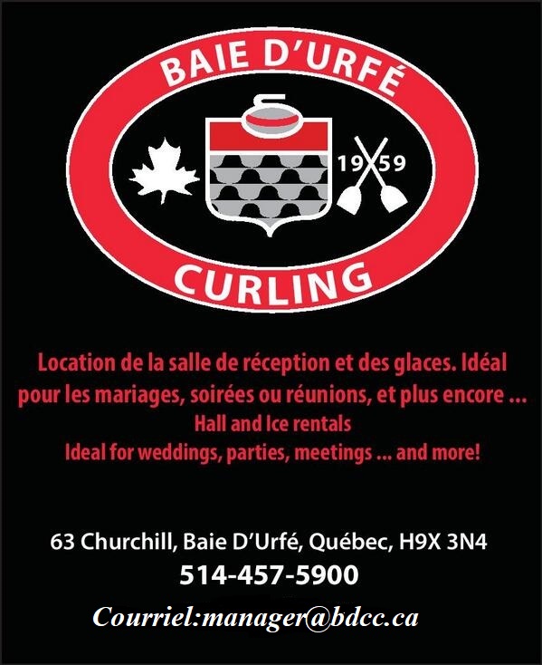 Baie DUrfé Curling avec couriel